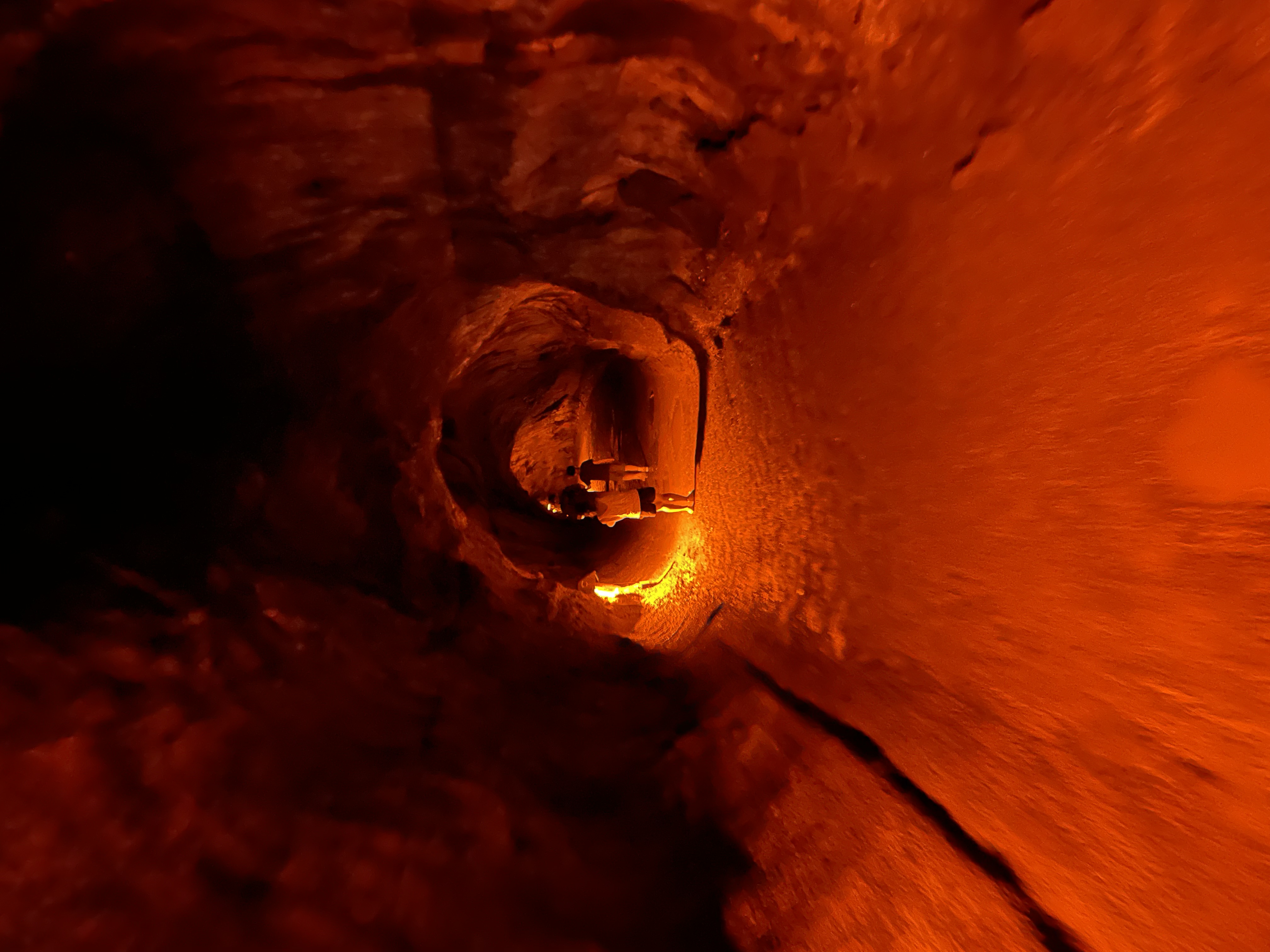 Inside the Thurston Lava tube