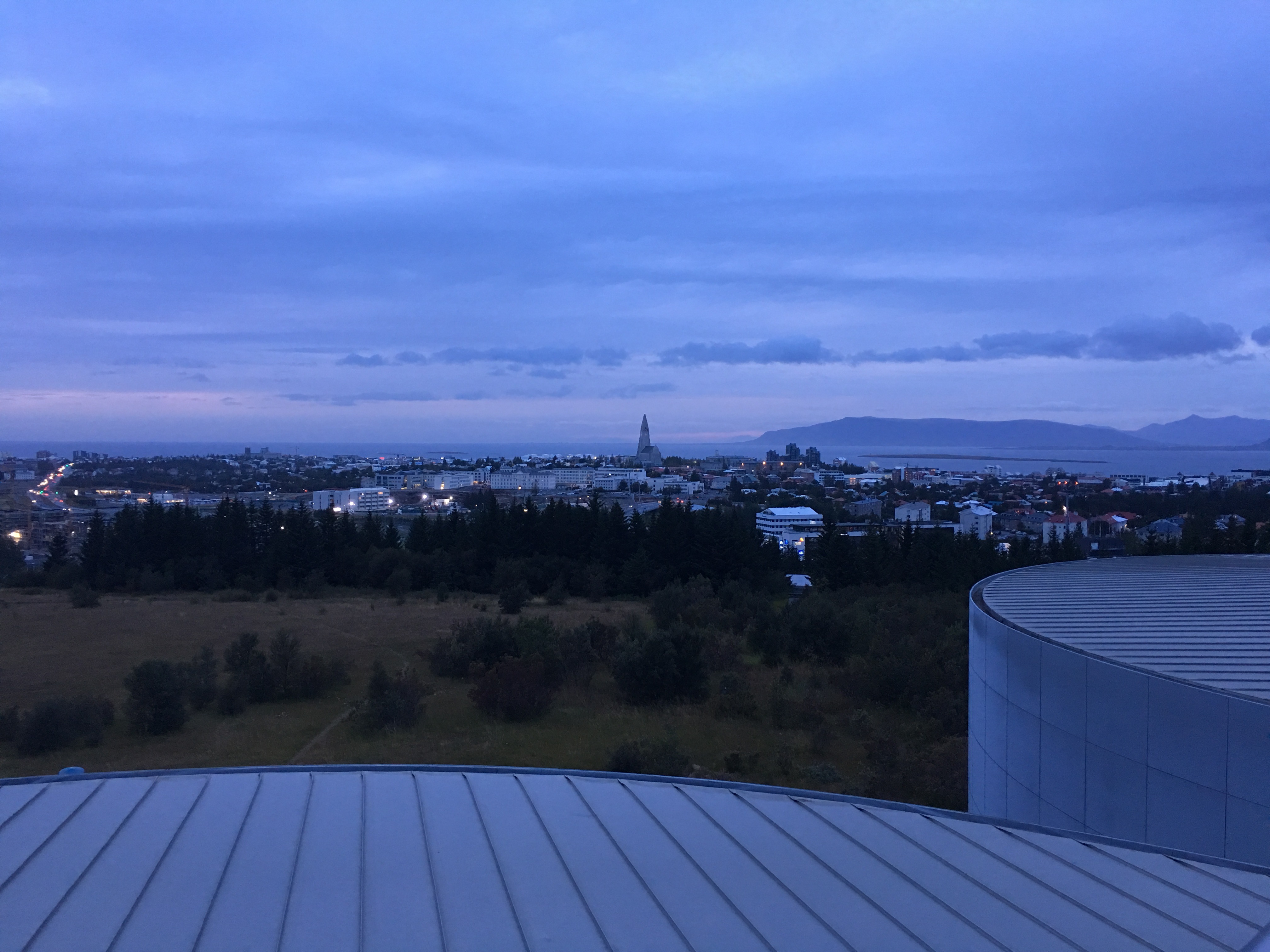View of Reykjavik from Perlan