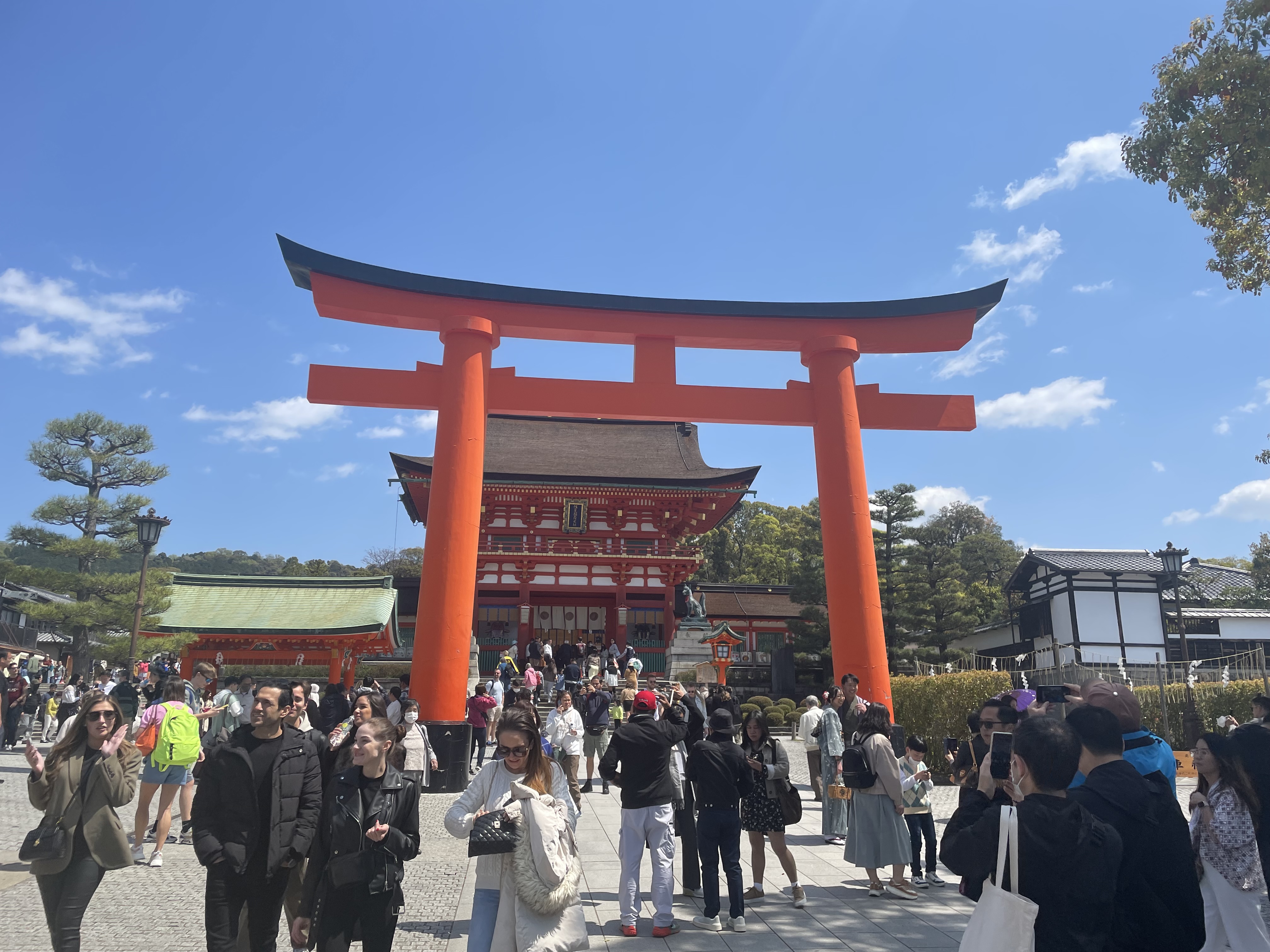Front gate at the Fushimi Inari Taisha
