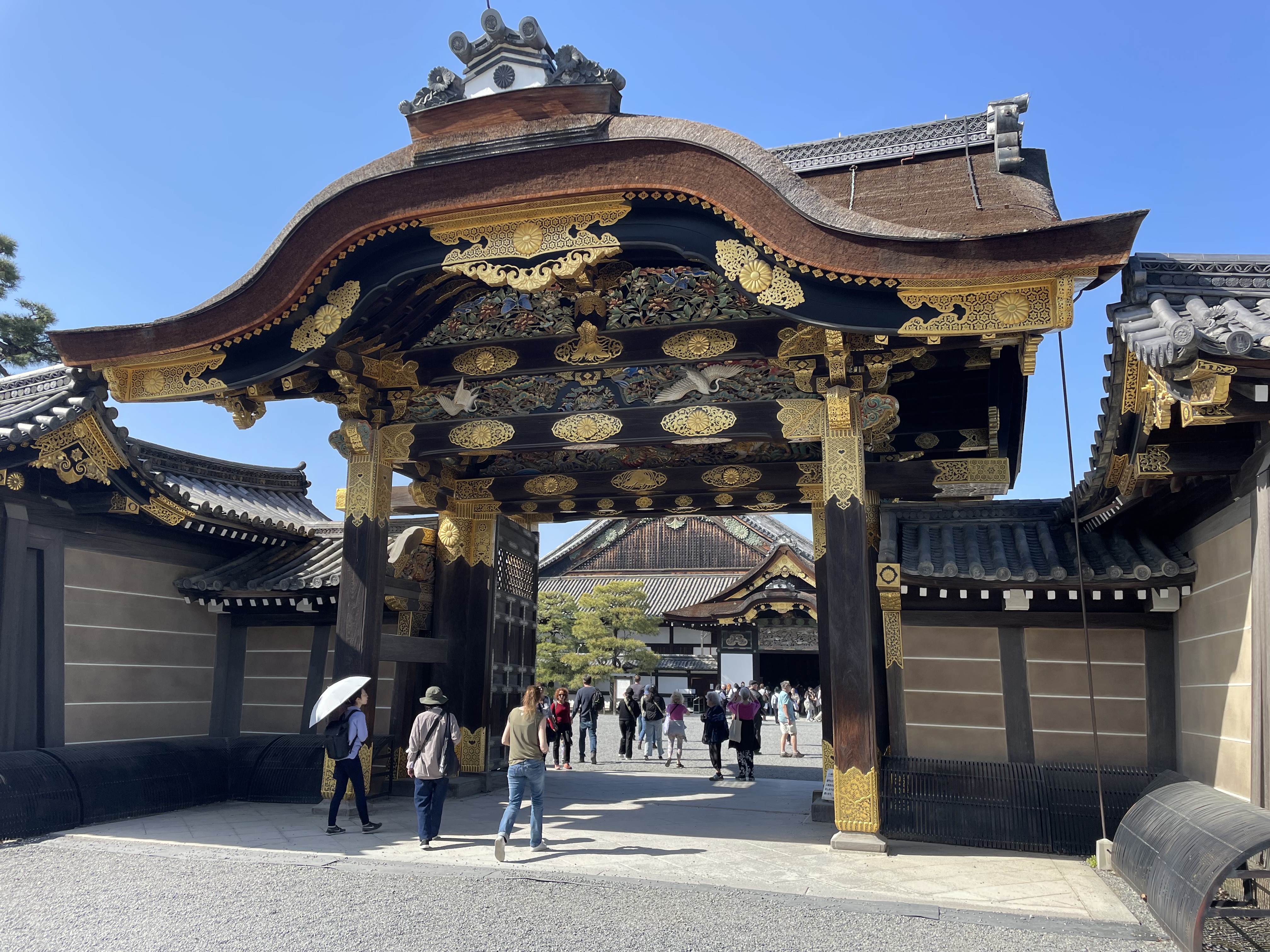 Gates to Nijo Castle