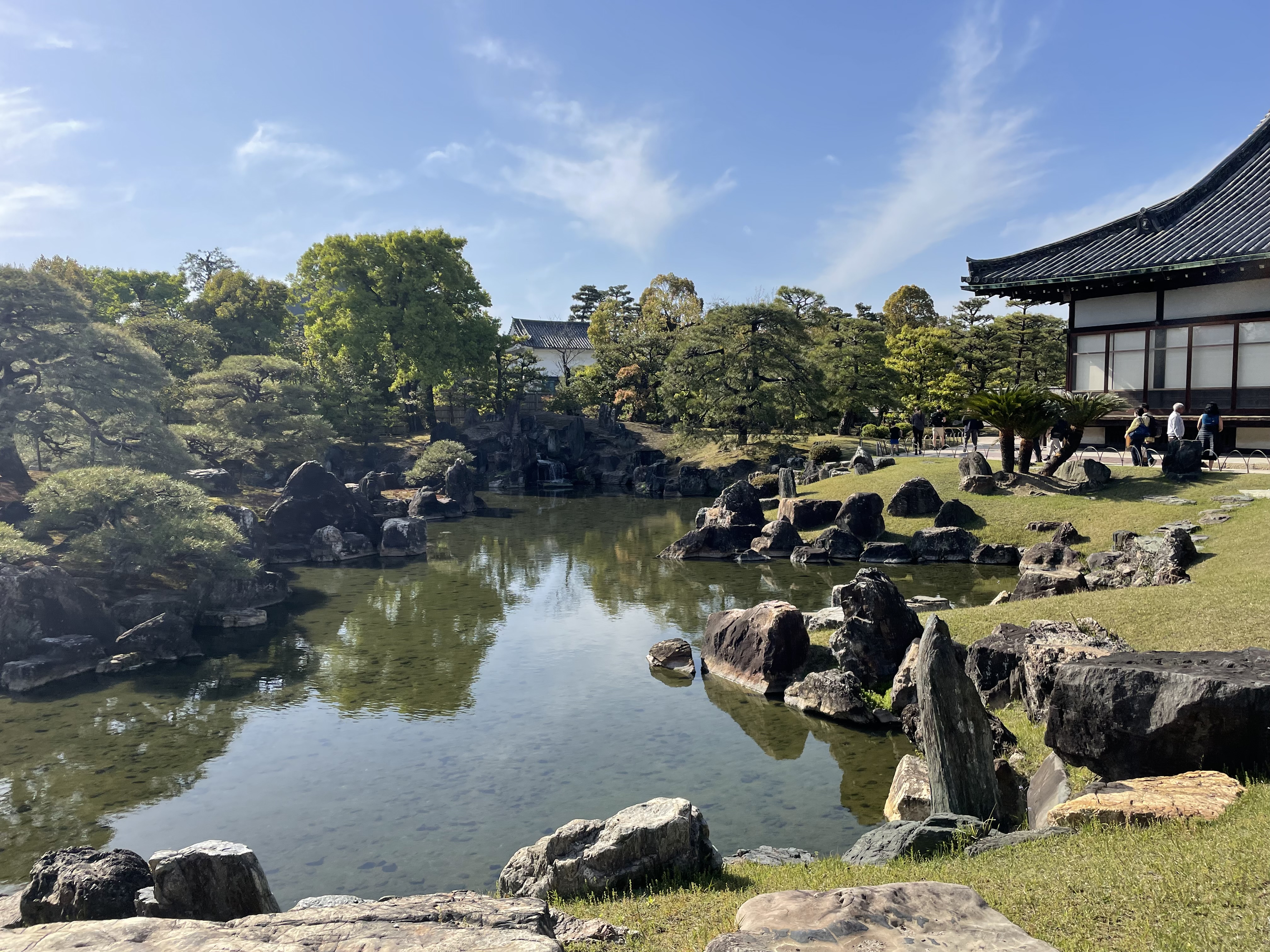 Pond in Nijo Castle