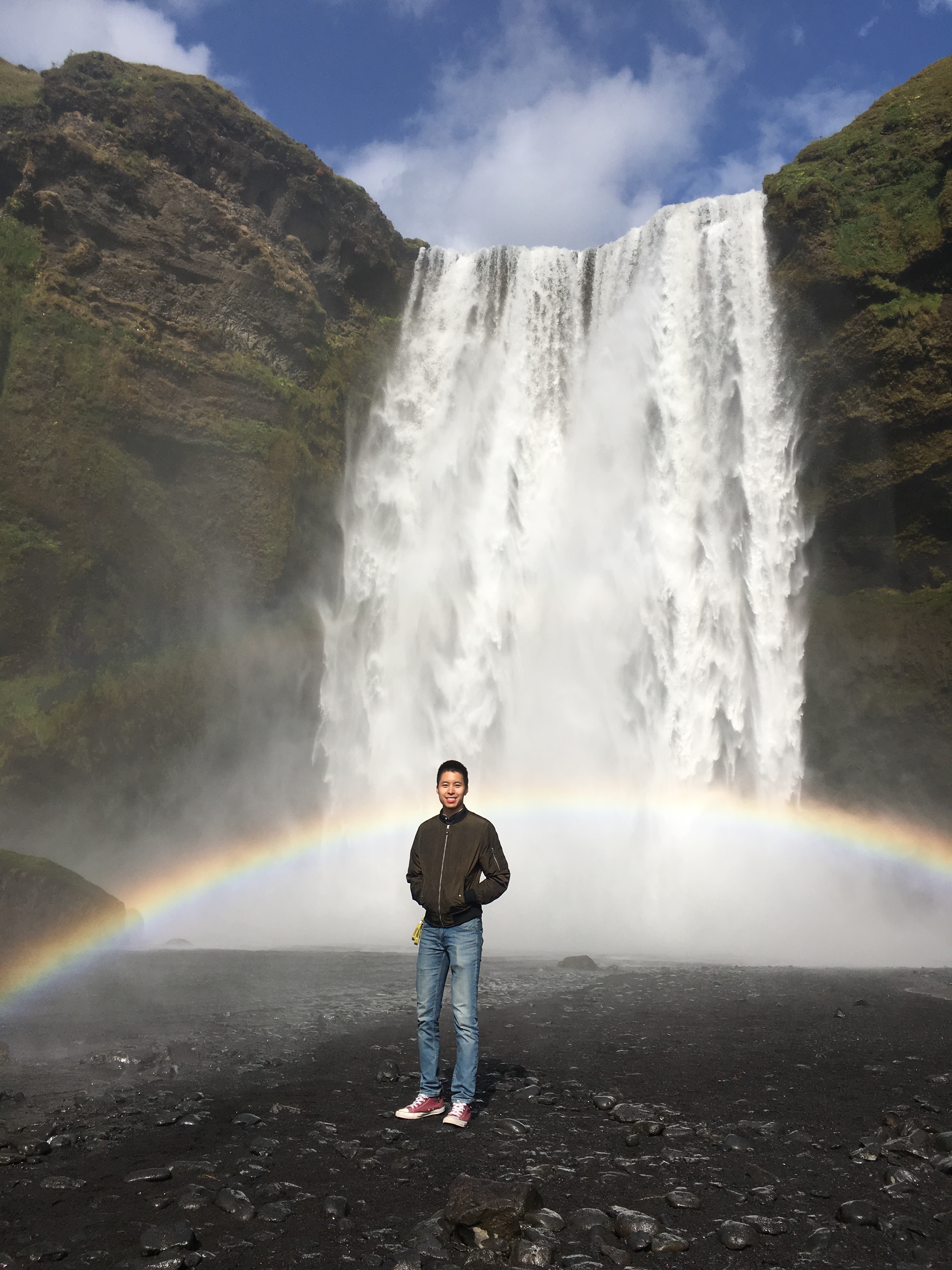 Photo of me in Iceland, August 2019